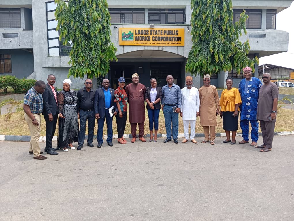 LERSA EMBARKS ON WORKING VISIT TO LAGOS STATE PUBLIC WORKS CORPORATION